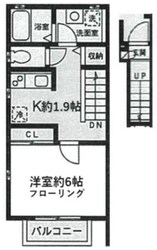 セントガーデンズBの物件間取画像